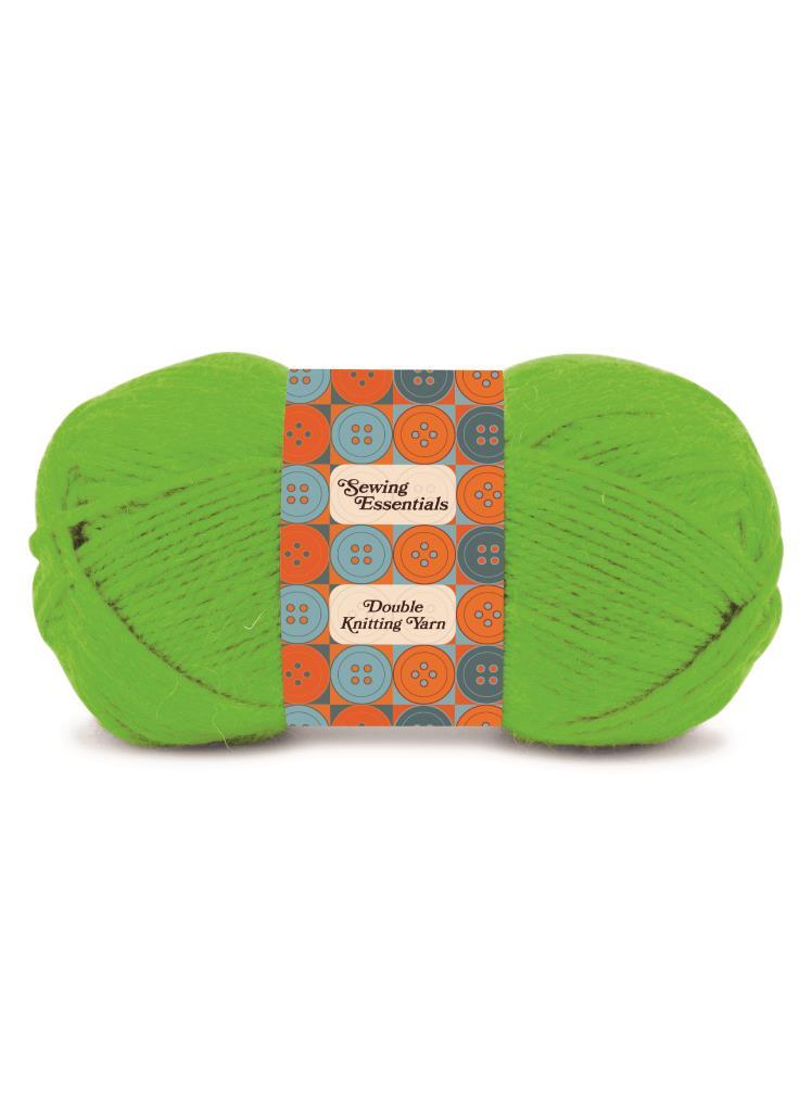 Bright Double Knitting Yarn Green 300m Bright Double Knitting Yarn Green 300m